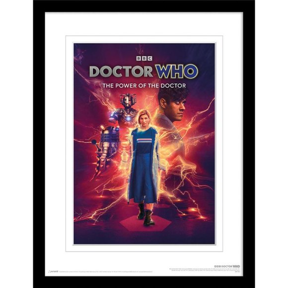 Doctor Who le Pouvoir du Docteur Impression Encadrée