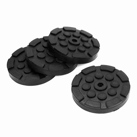 MAYUJIAA 4 Pcs Car Round Rubber Arm Pads Auto Jacking Lift Pads Weightlifter Accessories QM321-49289