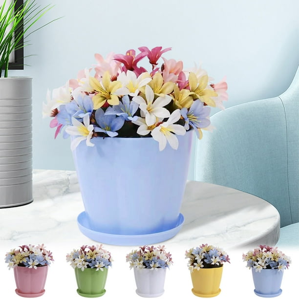 Set de cuencos para ensalada de porcelana | Cuencos de cereales de fruta cerámica | Diseño de anidamiento floral | Cuencos mates, helado para microondas seguros | Decoración polivalente de cocina