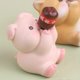 thumbnail image 4 of Cute Animal Figurine for Kids, Mini Resin Animal Toy, Cake Topper, Desk Decor, Dashboard Decor, for Home, Bookshelf, Office, Pig, 4 of 4