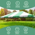 thumbnail image 5 of Party Tents Direct West Coast Frame Canopy Tent, Heavy Duty Steel, 20'x30' Green, 5 of 8