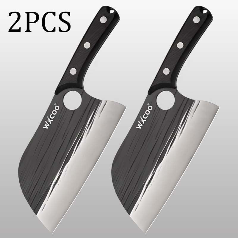1PC/2PCS Stainless Steel Boning Knife Household Cooking Tools Meat Cleaver Knife Butcher Knife Utility Knife Kitchen Chef Knife Cooking Knife For Kitchen Convenience Vegetable Chopper