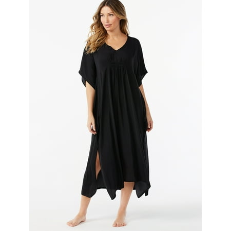 Sofia Intimates by Sofia Vergara Women's and Women's Plus Size Sleep Caftan