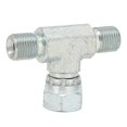 thumbnail image 2 of Pulverizador sin aire Junta de 3 vías Accesorio de conector en T de metal para máquina de pulverización de alta presión de 1/4 pulg., 2 of 9