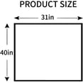 thumbnail image 2 of Winter Window Insulation Film Kit: Window Insulation Kit, Window Film for Winter; Double Thickened 4mm, for Bedroom,Living Room,Kitchen, Punch-Free, Weatherproofing Window Insulation Kits (31x40in), 2 of 14