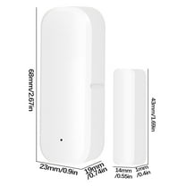 Eoozwa Home Security Alarm System - Magnetic Sensor - Guardian Protector - Window Glass Vibration Security Burglar Alarm for Homes, Cars, Sheds, Caravans, Motorhomes