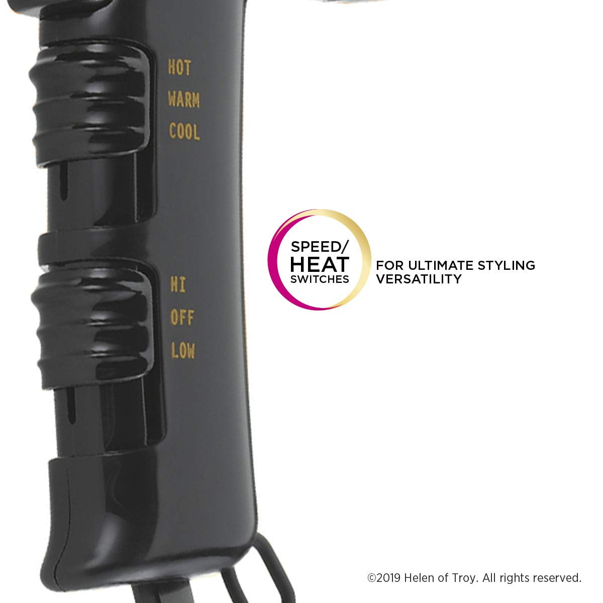 Gold N Hot GH8135 Professional 1875-Watt Dryer with Styling Pik E22