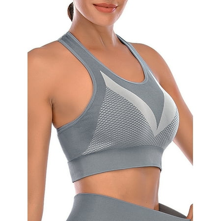 

FUTATA High Impact Sports Bras For Women Seamless Padded Yoga Bras Push Up Racerback Bras Bralettes For Yoga Running Active Gym Workout Fitness Bras
