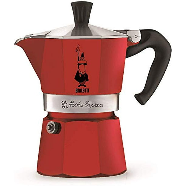 Bialetti 4942 Moka Express Espresso Maker, Red