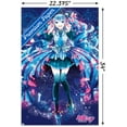 thumbnail image 3 of Hatsune Miku - Flowers Wall Poster, 22.375" x 34", 3 of 3