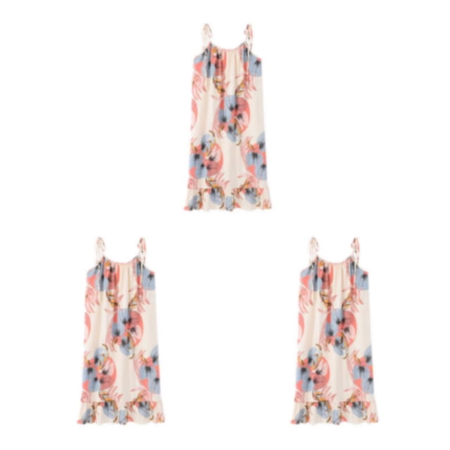 Sonducket Camisón de verano para mujer, vestido de noche de algodón, suelto, sin mangas, con tirantes, informal, Mini ropa de dormir, Sling, Type1 NO1