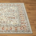 thumbnail image 2 of Luxe Weavers Bohemian Non-Shedding Floral Oriental Area Rug 9x12 Ivory, 2 of 9
