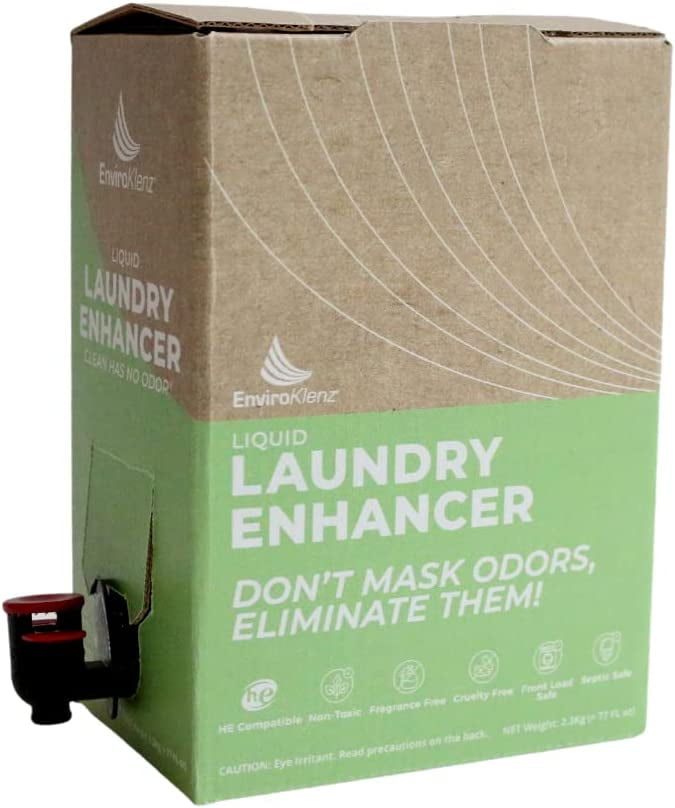 EnviroKlenz Liquid Laundry Enhancer Remove Odors from Clothes, towels
