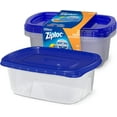 Ziploc Food Storage Meal Prep Containers Reusable for Kitchen