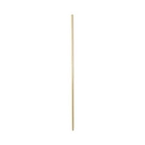 Boardwalk BWK122 0.94 in. x 60 in. Threaded End Lacquered Wood Broom Handle - Natural