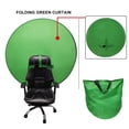 thumbnail image 3 of Green Screen Backdrop Photography Background Cloth for Game Live Photos Video Studio Folding Reflector Backdrop 110cm, 3 of 6