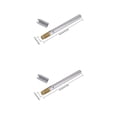 thumbnail image 2 of yingyy Rallonge Outils en Alliage d'Aluminium Porte-Stylo Outil Papeterie Argent 2Ensemble, 2 of 6