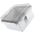 thumbnail image 4 of Outdoor Electrical Box Weatherproof Junction Box Plastic Waterproof Project Box Enclosure for Electronics WiFi Network, 4 of 7