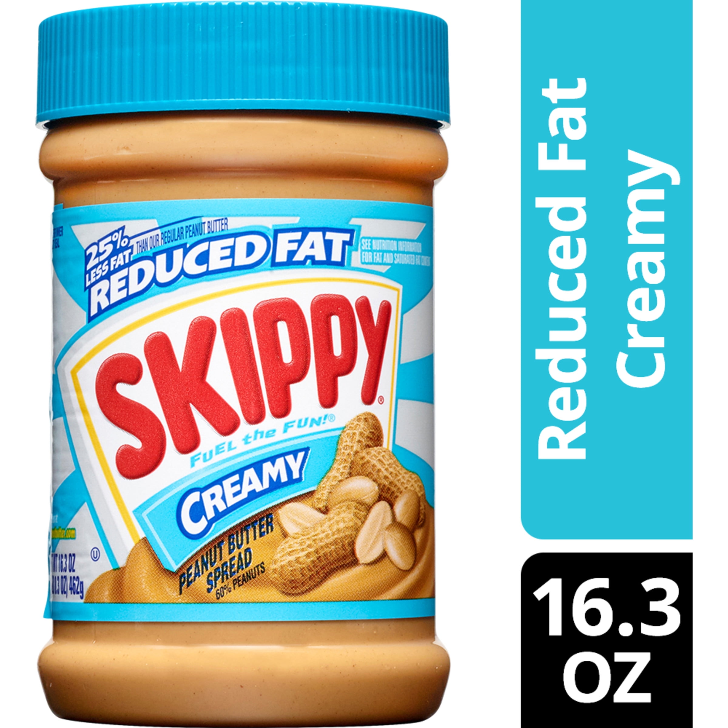 SKIPPY Creamy Reduced Fat Peanut Butter Spread 16.3 oz