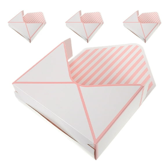 Masteelf 4pcs Floral Envelope Boxes Flower Bouquet Packaging for Wedding Party Birthday Mother's Day Floral Arrangements