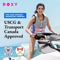 thumbnail image 7 of ROXY Women's Life Vest, USCG and Transport Canada Approved PFD, Evoprene Daily CGA Life Jacket, Personal Flotation Device for Boating Kayaking Rafting Fishing Water Sports - M, 7 of 7