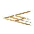 thumbnail image 5 of Eyebrow Eyebrow Golden Ratio Caliper Precise Location Foldable Stainless Steel Eyebrow Measuring Tool, 5 of 5