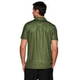 thumbnail image 3 of RBX Active Men's Tonal Geo Quick Dry Breathable Polo Golf Shirt, 3 of 4