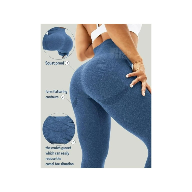 Women's Scrunch Butt Lifting Leggings Smile Contour High Waisted