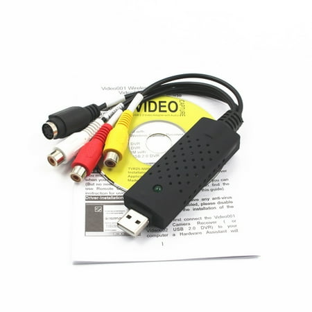 - UFHTech USB 2.0 Portable Video Audio Capture Card Adapter Composite RCA Video Acquisition Card
