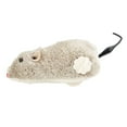 thumbnail image 3 of Cat Toy Realistic Mouse Shape Entertaining Toy Boredom Relief Interactive Clockwork Cat Plush Toy Pet Supplies-Grey, 3 of 8