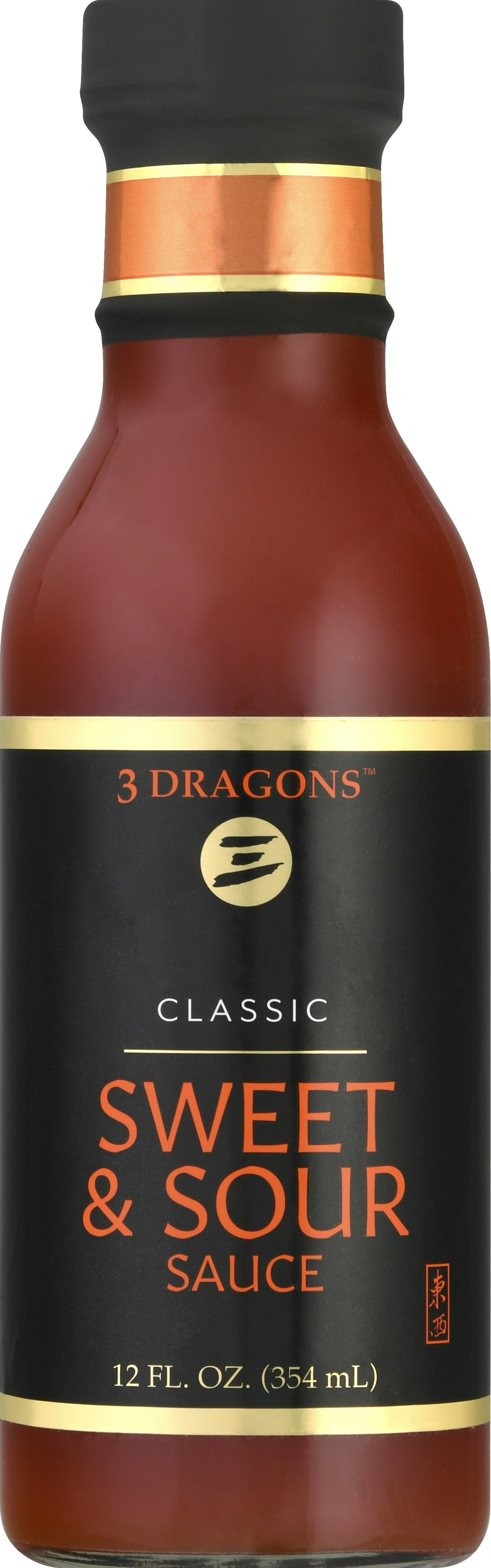 3 Dragons Sweet and Sour Sauce 12 oz (Pack Of 6)