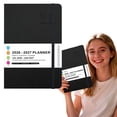 thumbnail image 2 of Solivara Academic Planner 2026-2027 Weekly Monthly Calendar For Home Office Use(F,8.46*5.83 in), 2 of 9