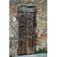 thumbnail image 2 of Eggers, Julie 11x14 White Modern Wood Framed Museum Art Print Titled - Italy-Tuscany-Monteriggioni Old doorway in the walled town of Monteriggioni, 2 of 4