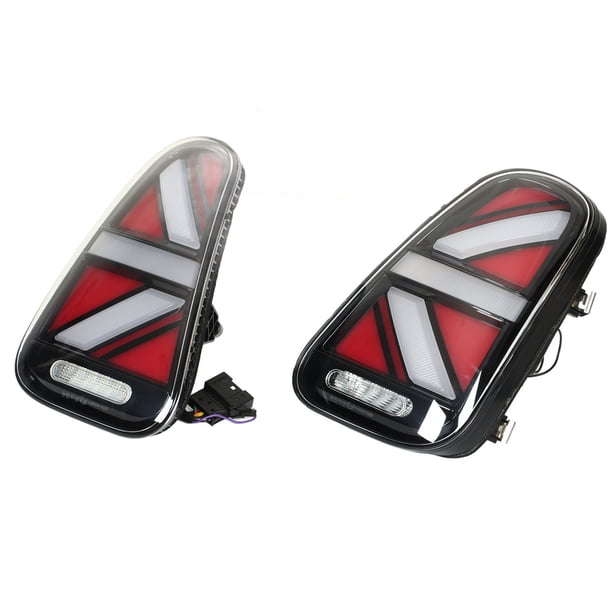 Luz de freno trasera Nikou conjunto de Luces traseras Union Jack LED alta intensidad