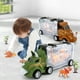 thumbnail image 4 of Dinosaurio Camión Transportador Conjunto Dinosaurio Transporte Camión Portátil Animal Almacenamiento Inercial Coche Para Niño 9 Unids/Set sonducket HA047131-01, 4 of 5