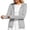Grey, variant on Women's UPF 50+ Sun Protection Hooded Jacket Loose Fit Cooling Lightweight Long Sleeve Full Zip UV Sun Shirt for Daily Wear Beach Travel,L