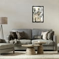 thumbnail image 4 of Stupell Industries Modern White Strands Watercolor Black Floating Frame Canvas Art, 17 x 25, by Regina Moore, 4 of 8