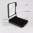 thumbnail image 6 of for Motorola Razr 50 Ultra with Hinge Protection, Motorola Razr 50 Ultra Case Screen Protector Matte PC Anti-Slip Drop-Proof Rugged Full Body Cover Phone Case, 6 of 15