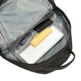 thumbnail image 4 of KAUKKO Vintage Casual polyster and Leather Rucksack Backpack (Nylon Black), 4 of 5