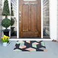thumbnail image 5 of Yayeee Doormat for Indoor Entrance 32" x 20" Non Slippery Floor Rug, Black Cubes, 5 of 8