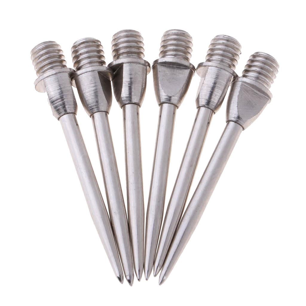 12 Pieces Iron Hammer Head Dart Tips Standard Moveable Dart Points Replacement 