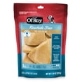 thumbnail image 2 of (3 pack) Ol' Roy Peanut Butter Flavor Pig Ear Chews, 7.78 oz, 9 Count, 2 of 10