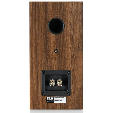KLH AUDIO - Albany II Bookshelf Speaker (pair) - Black Oak