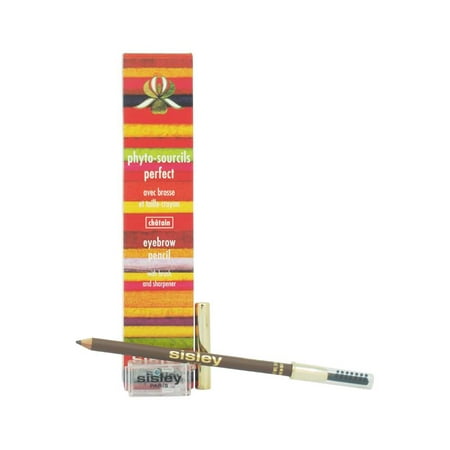 Sisley Phyto Sourcils Perfect Eyebrow Pencil With Brush & Sharpener - Chatain 0.55 g EyeBrow (Best Way To Get Perfect Eyebrows)