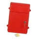 thumbnail image 4 of Buzón montado en la pared con bloqueo de llave y llave de la llave Buzón de buzón Propina Postbox Buzón de llave para revistas porche residencial Rojo, 4 of 8