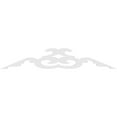 thumbnail image 4 of Ekena Millwork 72"W x 15"H x 1"P (5/12) Pitch Benson Architectural Grade PVC Gable Pediment, 4 of 5