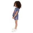 thumbnail image 5 of Rolling Stones Toddler Girls T-Shirt and Shorts Set, 2-Piece, Sizes 2T-5T, 5 of 11