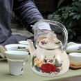 thumbnail image 2 of GOOHOCHY Tetera de esmalte para agua hirviendo, tetera para estufa, cafetera, 2 of 8
