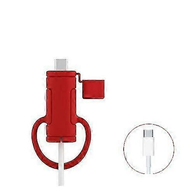 2 in 1 Data Cable Protector Cover, Charger Cable Protector, Universal Mini Data Cable Protective Cover,USB Cable Protector for Most Mobile Phone Cable