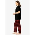 thumbnail image 3 of Dreams & Co. Plus Size Graphic Tee PJ Set, 3 of 5